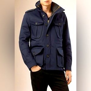 Burberry Symspon 2-in-1 Logo Pocket Field Detachable Quilted Warmer Jackets NWT